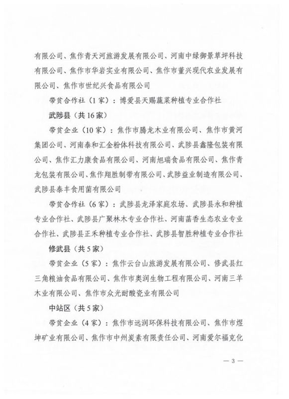 帶貧企業(yè)文件